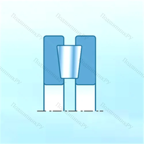 Подшипник роликовый упорный E-CRT 0752V от производителя  NTN