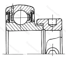 Подшипник  780205 размер 25x52x15/31
