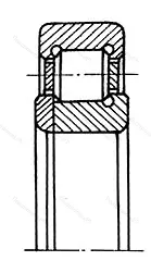 Модификация подшипника 5-792919ДТ1 размер 95,01x180x33/30 от производителя  ГПЗ-4
