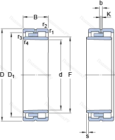 Подшипник NNU 49/500 BK/SPW 33X в Архангельске
