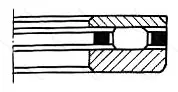 Подшипник  219804 размер 20x35x5,75 от производителя  ГПЗ-4