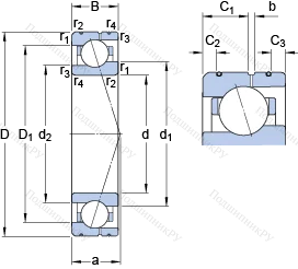 Подшипник 71913 ACE/P 4AL в Архангельске