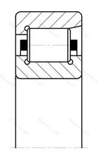 Подшипник  NF 23032 (12632) размер 160x340x114