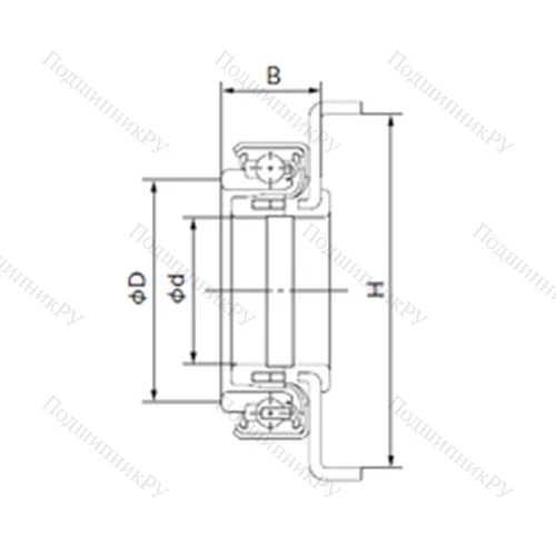 Подшипник шариковый 48SCRN 32K