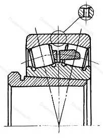 Модификация подшипника 73515Н размер 75x170x58/75 от производителя  ГПЗ-11