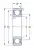 Однорядный шариковый подшипник 6317 2RS 1/C 3 от производителя  SKF