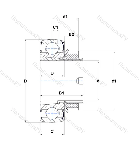 Подшипник LK 206 G 2H в Архангельске