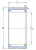 Игольчатый подшипник NK 22/20 от производителя  SKF