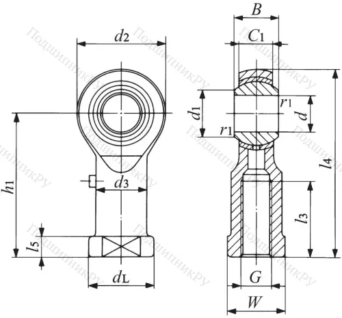 Шарнирная головка PHS 16 в Архангельске