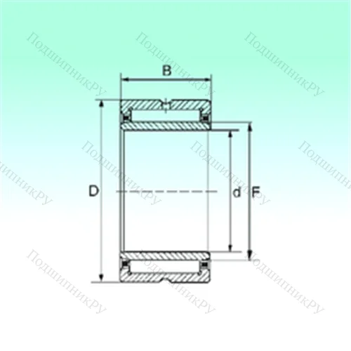 Подшипник игольчатый радиальный NKI 42/20 от производителя  NBS