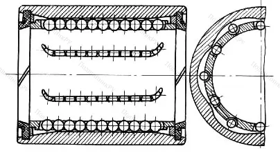 Модификация подшипника 6-510808Л2С17 размер 40x62x80 от производителя  ГПЗ-12