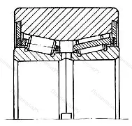 Подшипник  JXC 25469/JXC 25469 (537909) размер 49x84x43 от производителя  SKF
