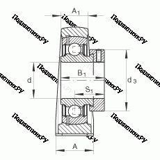 Подшипник PASE 35-N в Архангельске