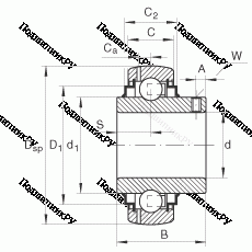 Подшипник GYE 35-KRR-B в Архангельске